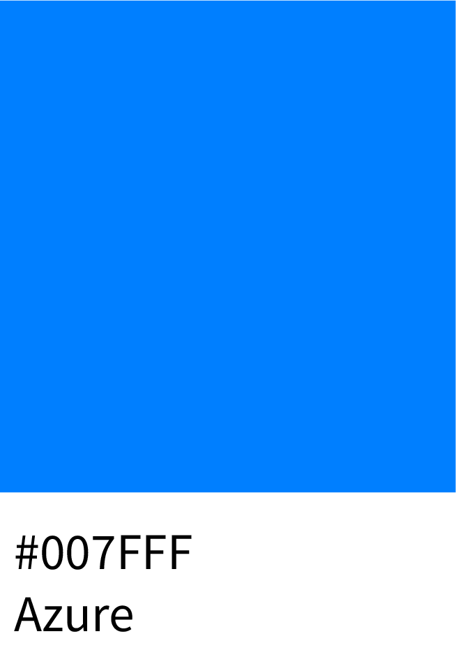 DarkAzure Color Hex Code #007FFF